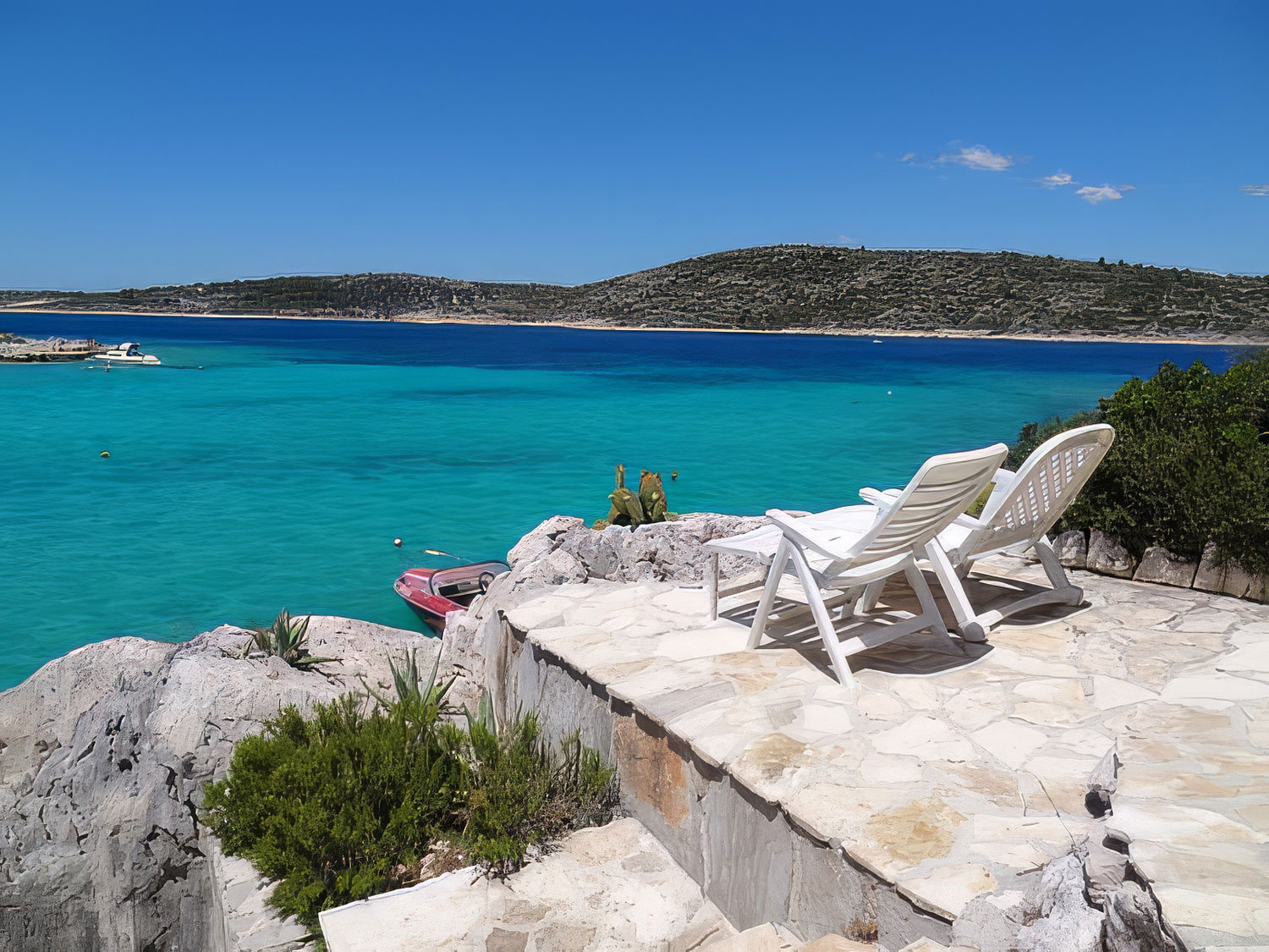 Kroatien Urlaub 2017 Ferienhaus direkt am Meer privat Sandstrand
